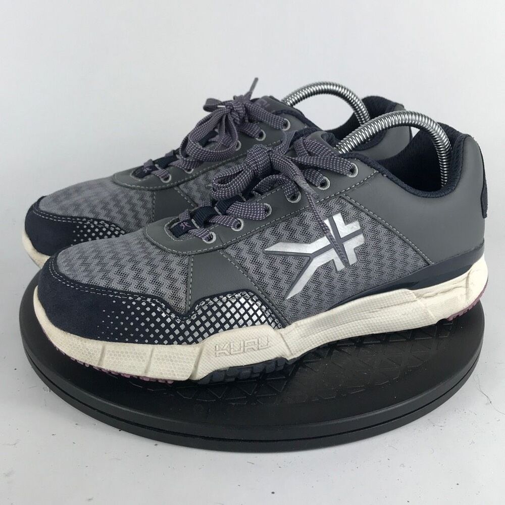 Kuru Quantum Gray/Silver Athletic Running Shoes Women’s Size 9.5